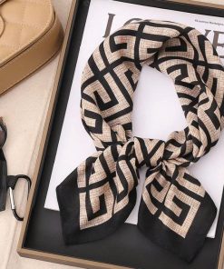 Khăn Lụa Họa Tiết Thời Thượng Phong Cách Châu Âu